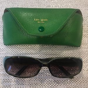 kate spade Sunglasses - Tortoise + Dusty Blue